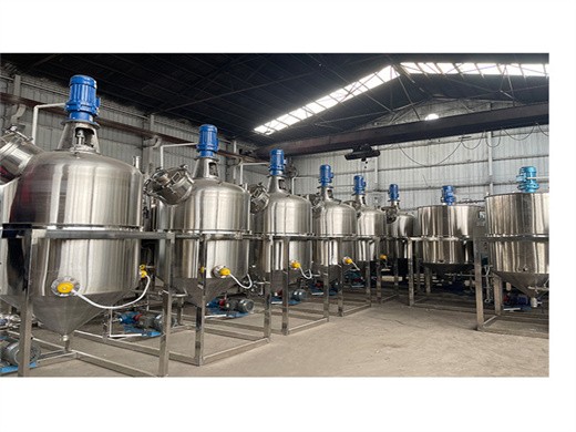 Proceso técnico completo desde el aceite de colza crudo hasta la línea de producción