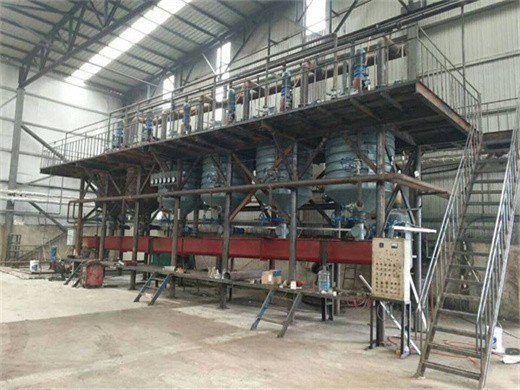 Línea de producción de tecnología avanzada para aceite de semilla de algodón y biodiésel