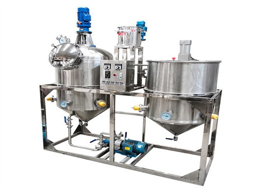 Maquinaria para la producción de aceite refinado de soja y girasol de 20 toneladas por día en venta