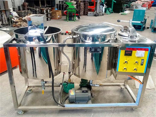 Maquinaria para refinar aceite de palma a gran escala HJ-JLYJ200 en Costa Rica