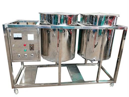 Máquina automática para refinar aceite de sésamo girasol cacahuete y maní en Cuba