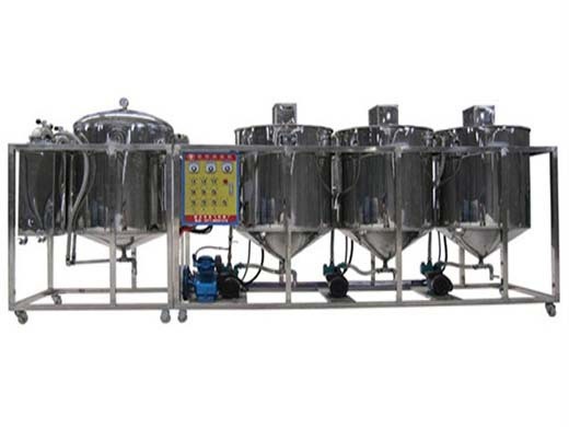 Venta caliente de equipos de refinería de aceite comestible crudo para cocinar