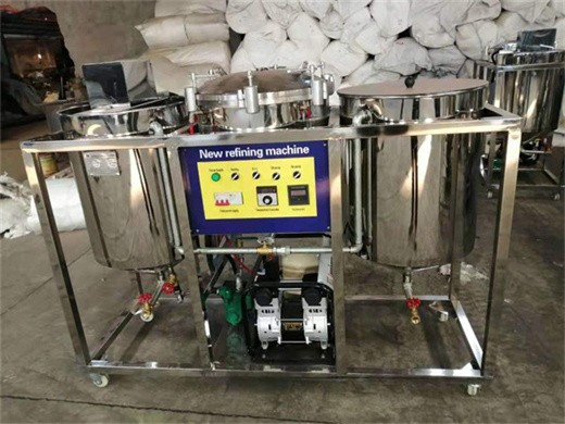 Fabricantes de máquinas para refinar aceite de cocina de coco y girasol refinado en Costa Rica