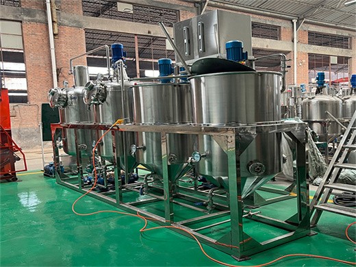 Máquina procesadora de imágenes de aceite de palma rojo refinado en Argentina