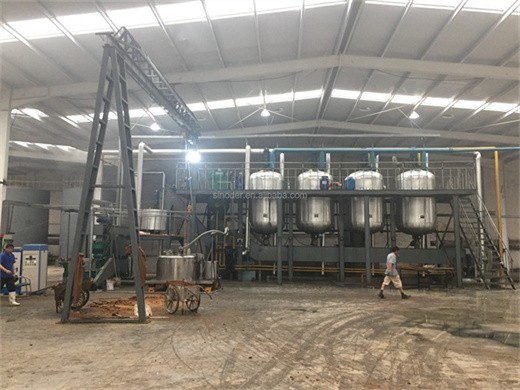 Máquina refinadora de aceite de girasol de tipo tornillo en frío y caliente en Colombia